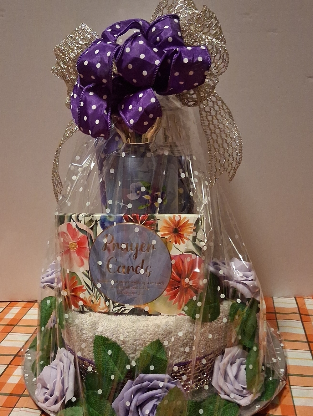 Lavender Spa Hand & Foot Care Gift Set with Prayer Cards